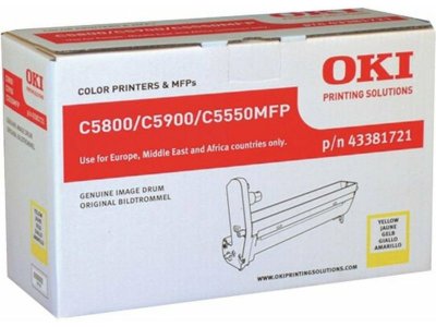 OKI Tambour jaune  pour imprimante C5800/C5900