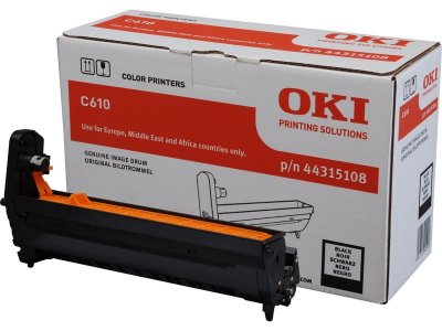 OKI Tambour noir  pour imprimante C610