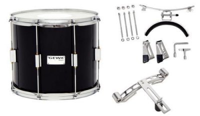 GEWA Tambour T&eacute;nor 14X10 (sans Timbre) Bouleau Black