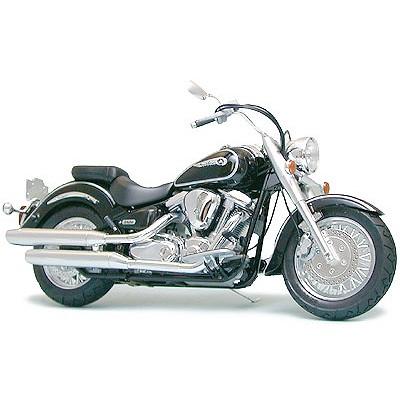 TAMIYA  - 14080 - Yamaha XV1600 road Star 1/12 noir/blanc