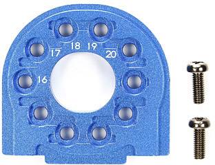 TAMIYA  54558 Pi&egrave;ce de tuning Support moteur alu TT-02/B