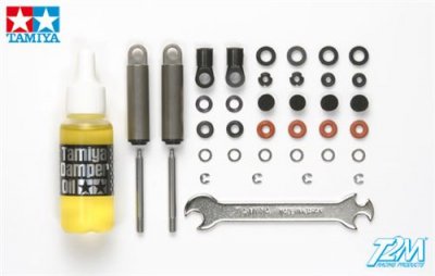 TAMIYA  - 56515 - Accessoire pour Radio Commandes - Paire D'amortisseurs Hydrauliques