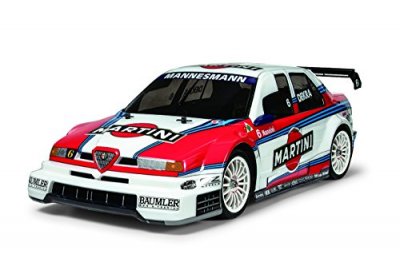 TAMIYA  RC Alfa 155 V6 Martini TT02-1/10 - Voiture de piste et touring