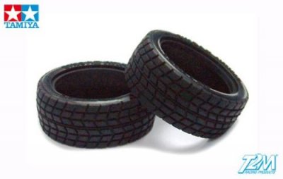 TAMIYA  SP-419 300050419-1:10 Lot de 2 pneus &agrave; Section Basse 26 mm