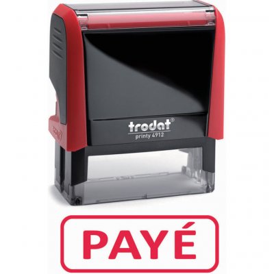 TRODAT TAMPON PAY&Eacute; X-Print - Encrage Rouge