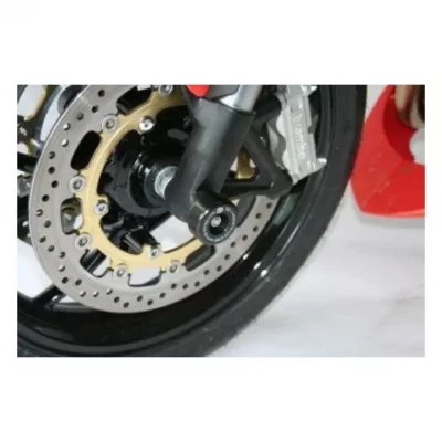 R&G Tampons de protection de fourche  Racing noirs Triumph Speed Triple