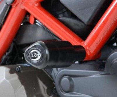 R&G RACING Tampons de protection  Aero noir Ducati Multistrada 950 17-1