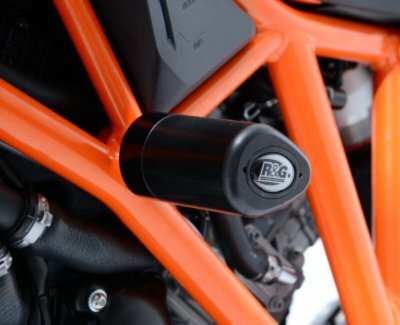 R&G Tampons de protection  Racing Aero noir KTM 1290 Super Duke R 14-18