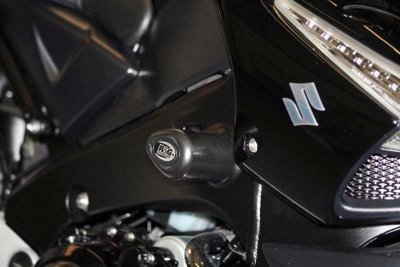 R&G Tampons De Protection  Racing Aero Noir Suzuki GSX1340 B-King