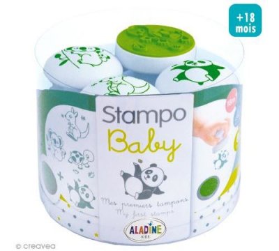ALADINE Tampons Stampo Baby - Animaux -  - couleur variant