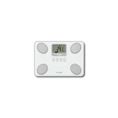 TANITA  bc731wh36 pese-personne - design en verre - blanc