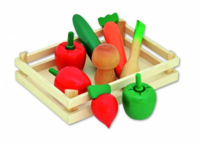  Tanner Cageot de l&eacute;gumes enfant Le petit marchand bois