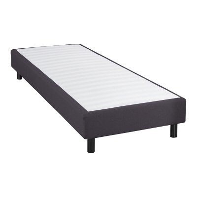 ALTOBUY TAPIKIT - Sommier Tapissier D&eacute;montable 90x190cm Anthracite - 