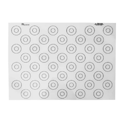 DE BUYER Tapis &agrave; macarons en silicone 40x30 cm
