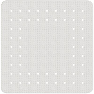 WENKO Tapis antid&eacute;rapant pour douche Mirasol blanc 54x54cm