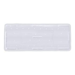  Tapis baignoire antid&eacute;rapant Florida blanc XL, 90x36,5 cm