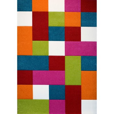 UNAMOURDETAPIS Tapis chambre tiss&eacute; motif enfant DIAKIDS
