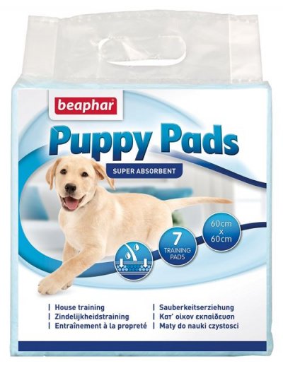 BEAPHAR Tapis d'&eacute;ducation pour chiot super absorbant Puppy Pads lot de 7