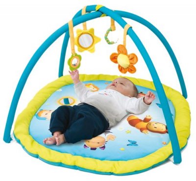 SMOBY Tapis d'eveil cotoons mod&egrave;le al&eacute;atoire 