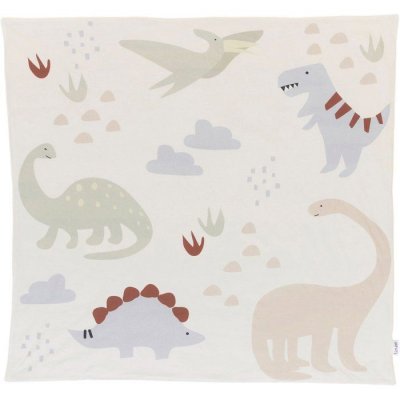 TINEO Tapis d'&eacute;veil portable 100 x 100 cm motifs dinosaures HINSZ1016841