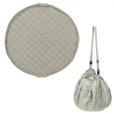 PLAY&GO Tapis d'&eacute;veil / Sac &agrave; langer - Organic vert - Play and Go