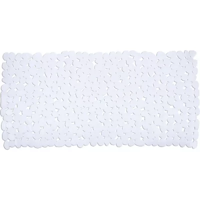 WENKO Tapis de Baignoire Blanc Dimensions 71 x 36 cm -  20276100 Paradise