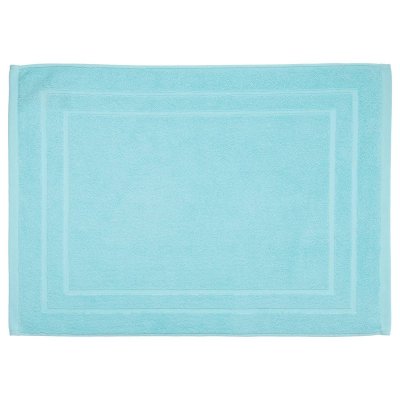 ATMOSPHERA Tapis de bain aqua 50X70  cr&eacute;ateur d'int&eacute;rieur - Turquoise
