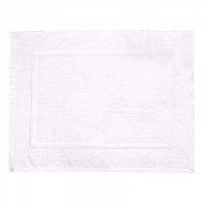 WENKO Tapis de bain coton 50x70 cm blanc