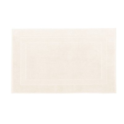 ANNE DE SOLENE Tapis de bain coton 60x80 cm ch&egrave;vrefeuille