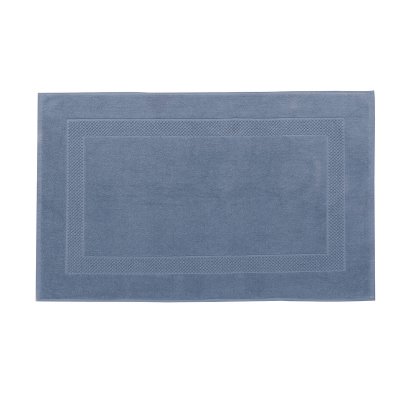 ANNE DE SOLENE Tapis de bain coton 60x80 cm gentiane