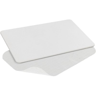 WENKO Tapis de bain diatomite Simi, tapis salle de bain antid&eacute;rapant, diatomite, 60x39 cm, Blanc - 