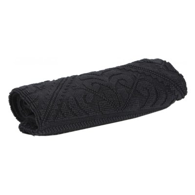 VIVARAISE Tapis de Bain en coton carbone 70 x 140