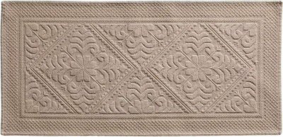 VIVARAISE Tapis de bain Enzo 54 x 110 cm Lin