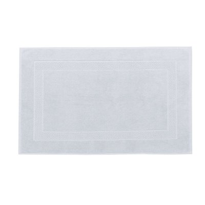 ANNE DE SOLENE Tapis de bain P&eacute;tale 60 x 80 cm - Perle 900g/m2