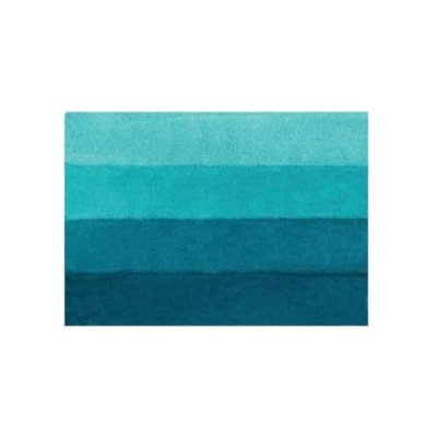 SPIRELLA Tapis de bain Polyester four 60x90cm Petrol - Bleu - 