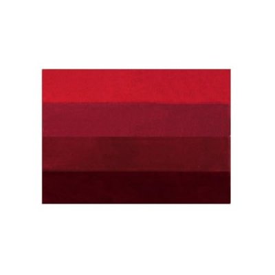 SPIRELLA Tapis de bain Polyester four 60x90cm Rouge - Rouge - 