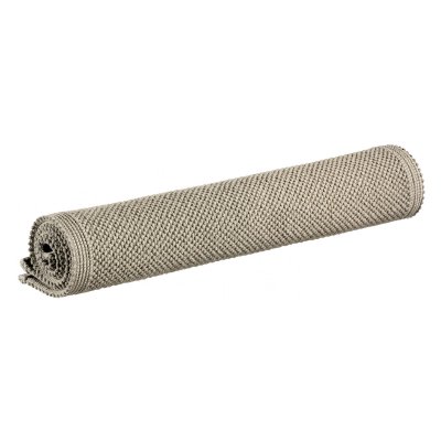 VIVARAISE Tapis de bain uni en coton lin 54 x 110