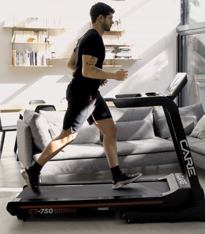 CARE Tapis de course connect&eacute; - 20km/h -  - CT-750 - KINOMAP