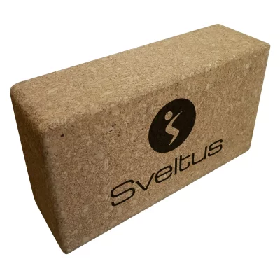 SVELTUS Tapis de gymnastique  Yoga brick liege Beige Taille : Unique