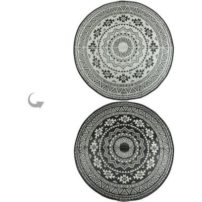 ESSCHERT DESIGN Tapis de jardin rond pour l'ext&eacute;rieur 180 cm - 