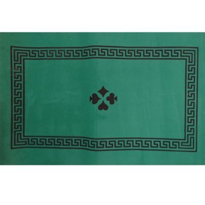 KIM PLAY Tapis De Jeux Carte Belote Coinche 70/50Cm Feutrine Antiderapant 