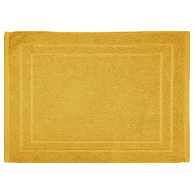 ATMOSPHERA Tapis de salle de Bain en coton Ocre 50 x 70 cm