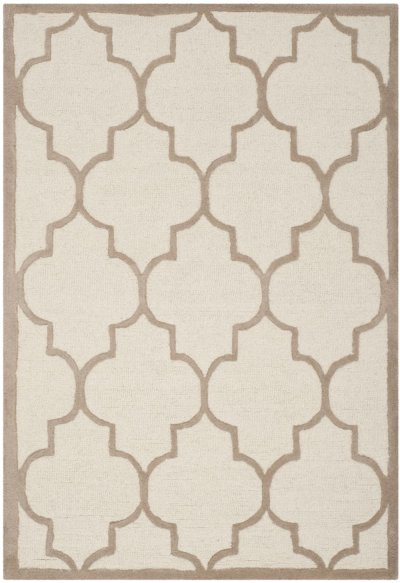 SAFAVIEH Tapis de salon interieur en ivoire & beige, 122 x 183 cm