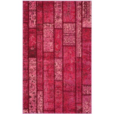 SAFAVIEH Tapis de salon interieur en rose & multi, 122 x 170 cm