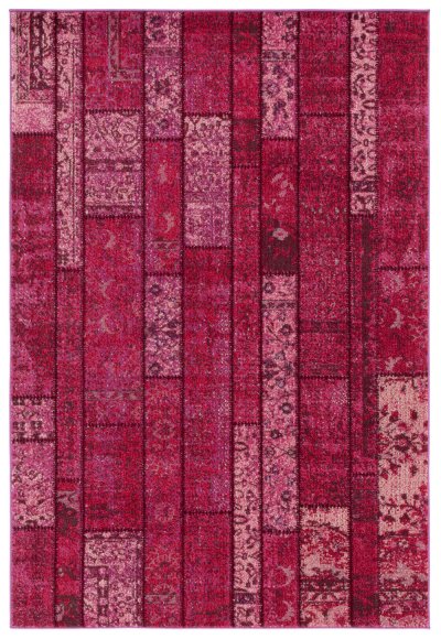 SAFAVIEH Tapis de salon interieur en rose & multi, 155 x 231 cm
