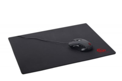 GEMBIRD Tapis de souris - 400 x 450 mm - &eacute;paisseur 3 mm - Noir