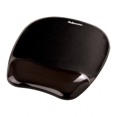 FELLOWES Tapis de souris avec repose poignet -  - Noir