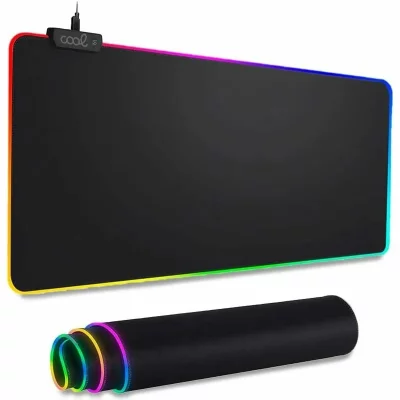 COOL Tapis de souris  Gaming XL RGB Noir