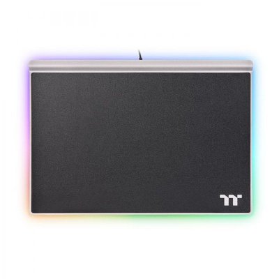 THERMALTAKE Tapis de souris de jeu RVB  Argent MP1