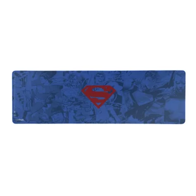 TRUST Tapis de souris de jeu  Superman XXL 930 x 300 mm, base antid&eacute;rapante en PET, bords cousus